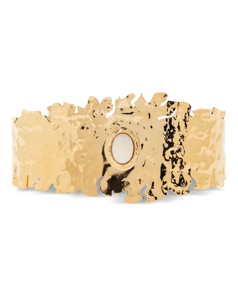 Isabel Marant textured bracelet - Gold Gold