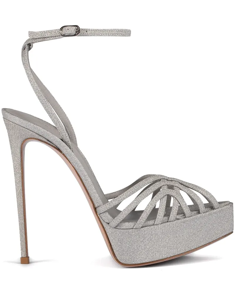 Le Silla Embrace Sandalen 140mm - Silber Silber