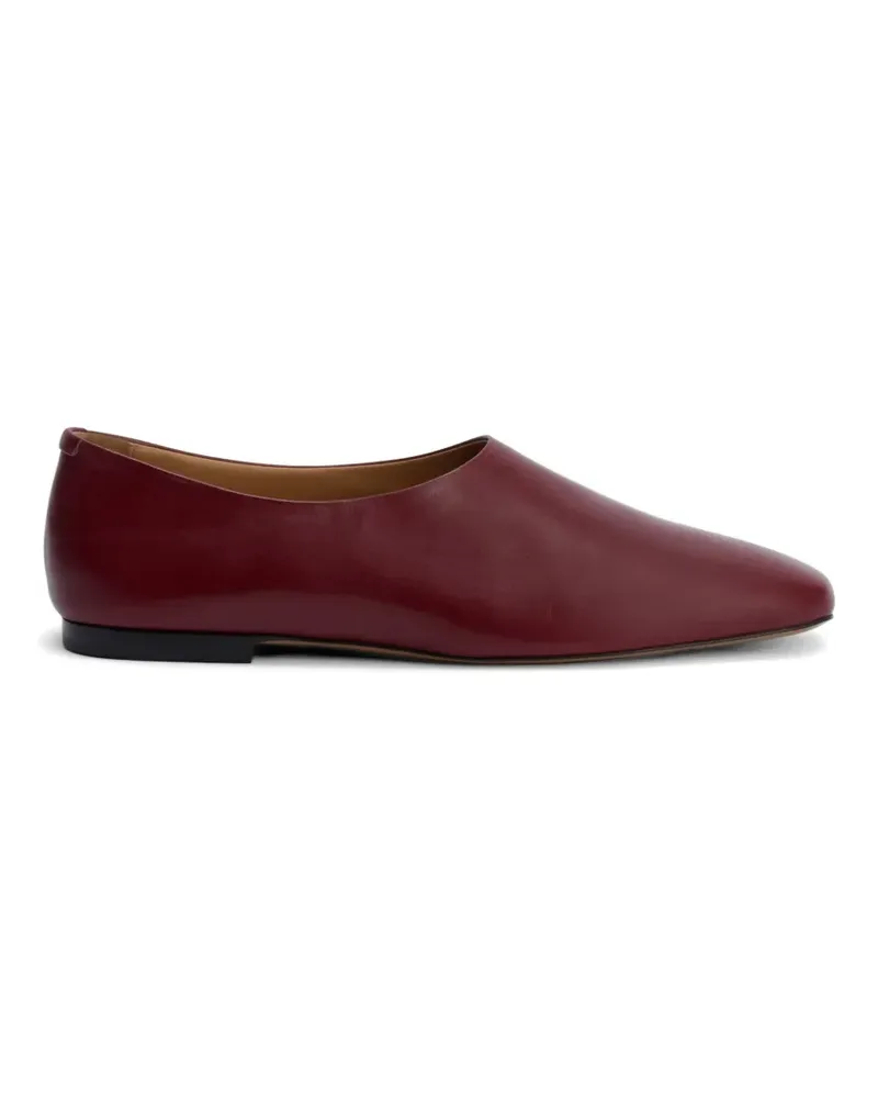 Jil Sander Ring Ballerinas - Rot Rot