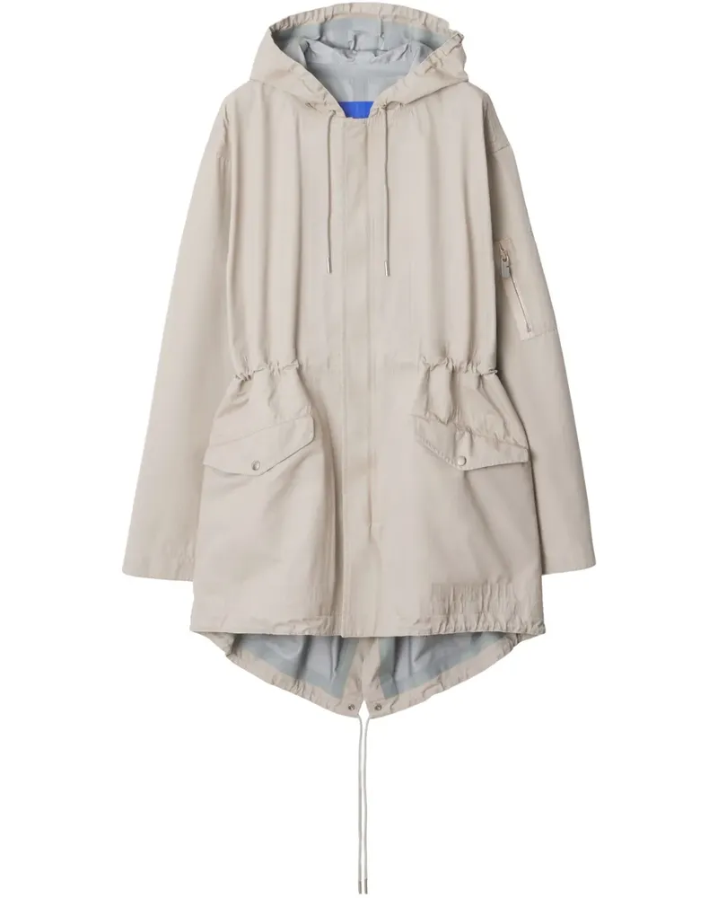 Burberry Parka aus Baumwolle - Nude Nude