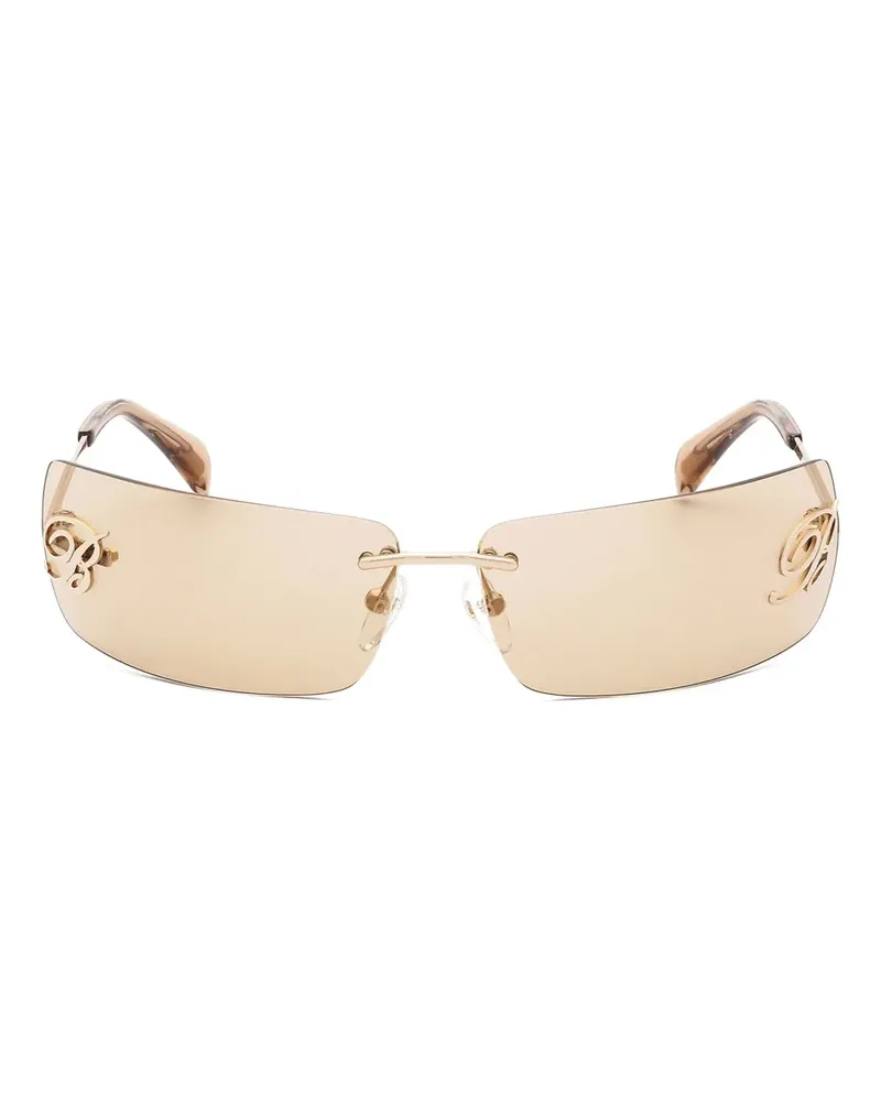 Blumarine Rahmenlose Sonnenbrille - Gold Gold