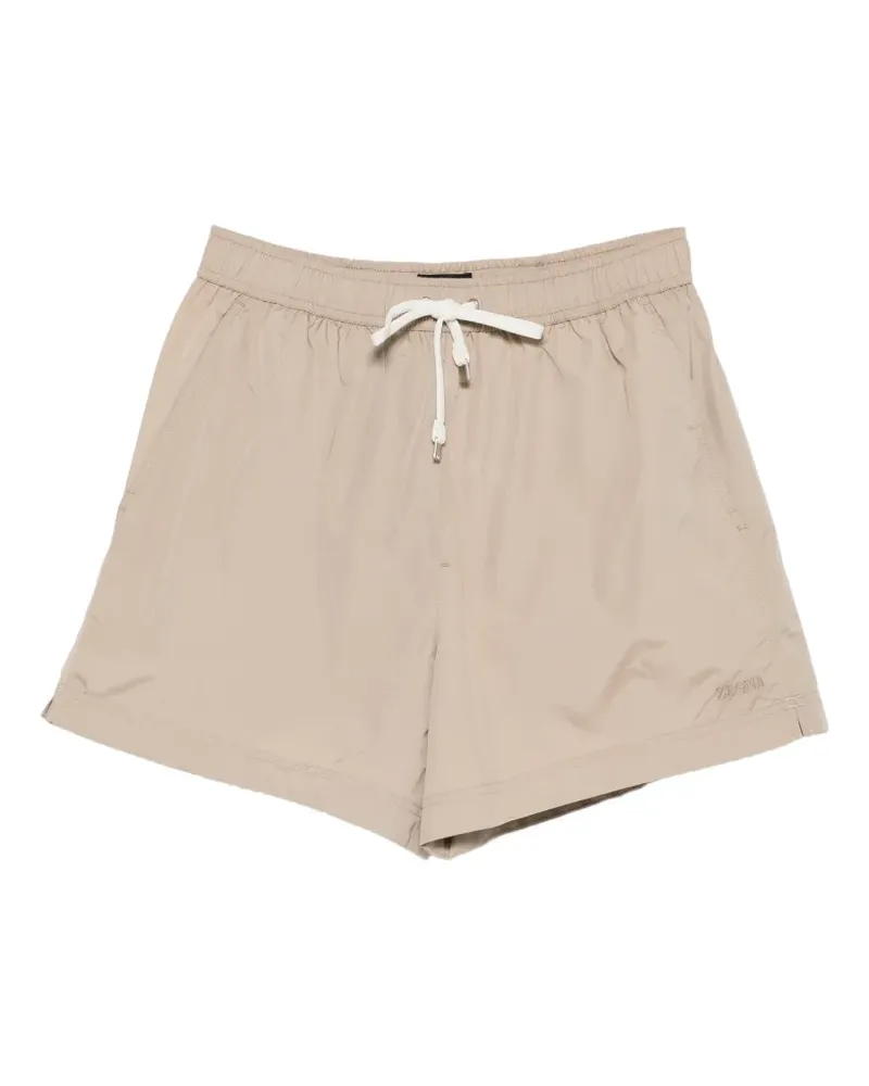 Ermenegildo Zegna drawstring swim shorts - Nude Nude