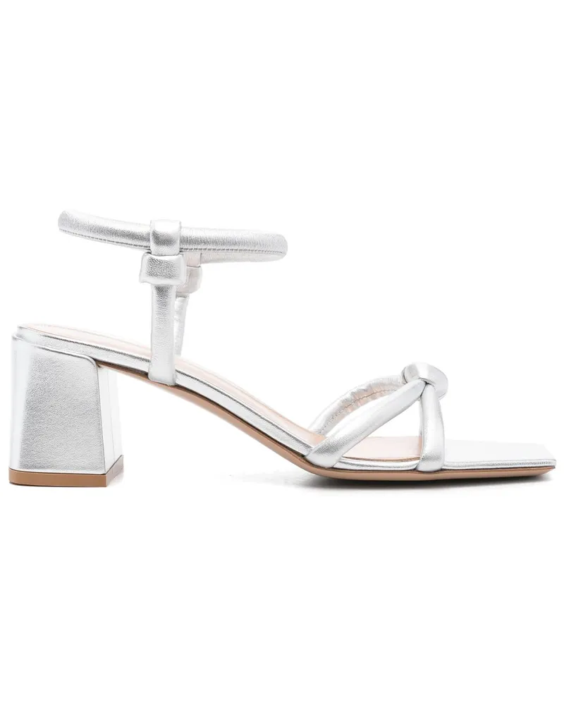 Gianvito Rossi Juno Sandalen 55mm - Silber Silber