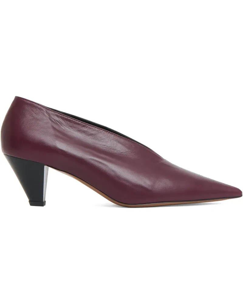 Mansur Gavriel Kiki Pumps mit V-Absatz - Rot Rot
