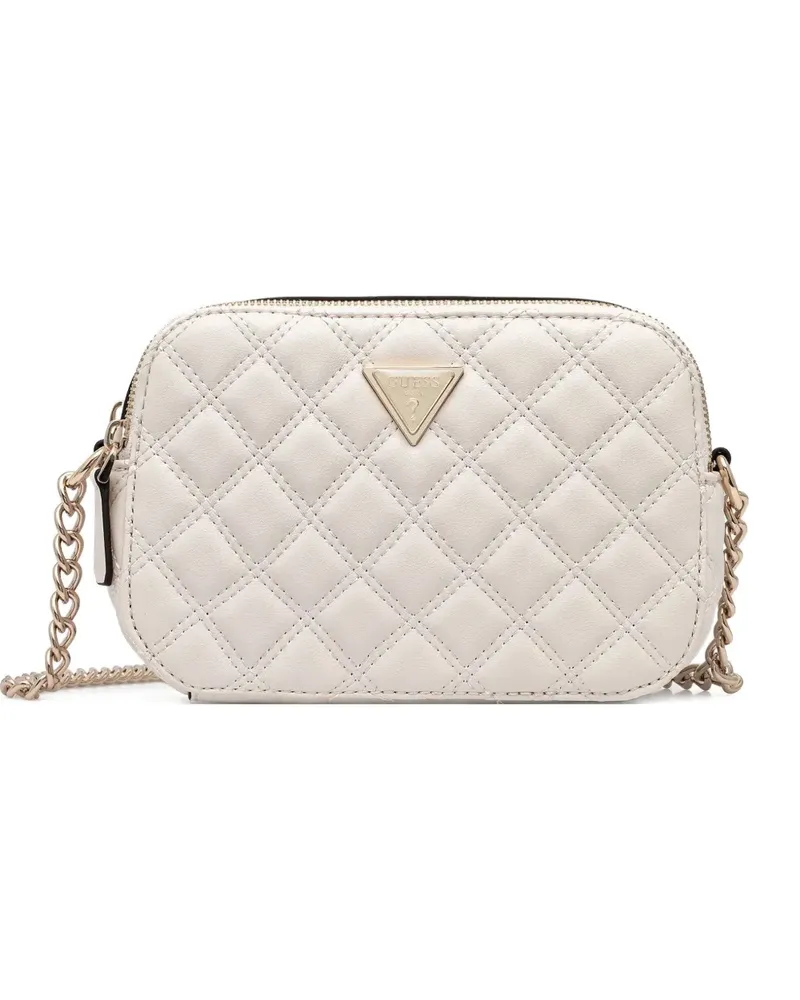 Guess quilted chain-strap cross-body bag - Nude Nude