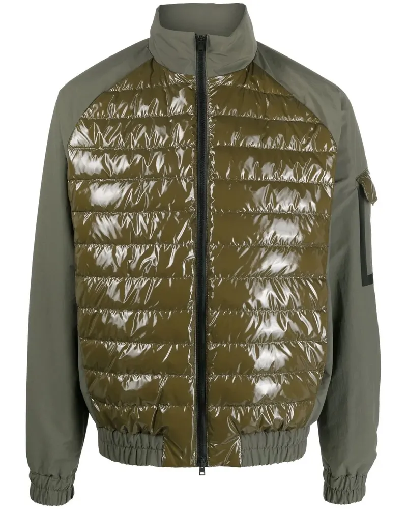 Herno Daunenjacke mit Reißverschluss - Grün Grün