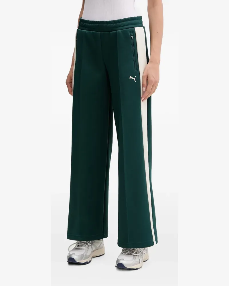 Puma T7 stripes track pants - Grün Grün