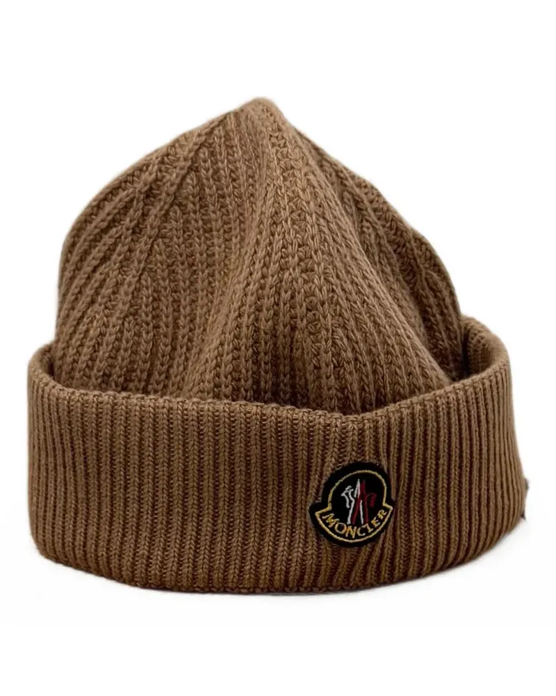 Moncler Beanie aus Wolle und Kaschmir - Nude Nude