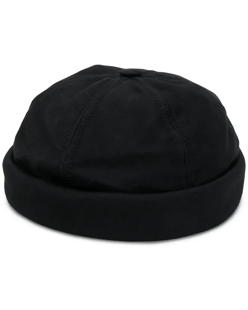 Junya Watanabe Mütze mit Klettverschluss - Schwarz Schwarz