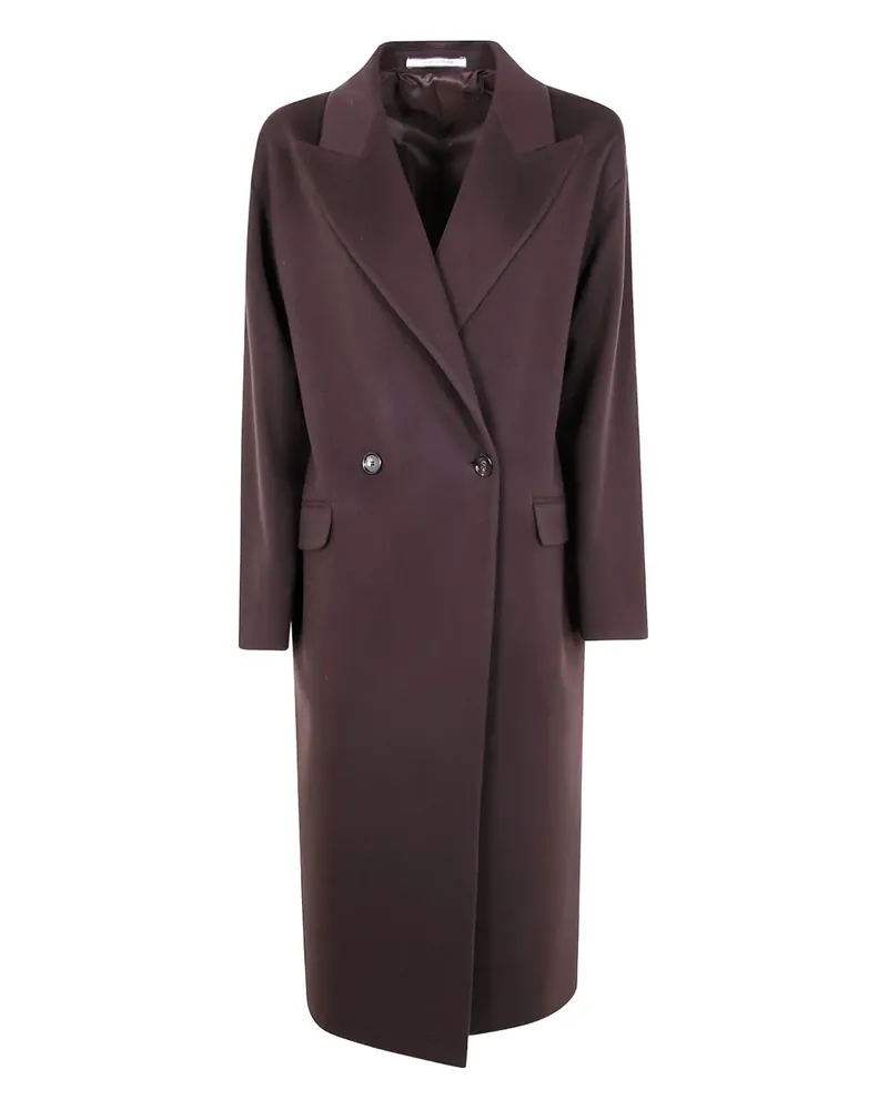 Tagliatore double-breasted wool coat - Braun Braun
