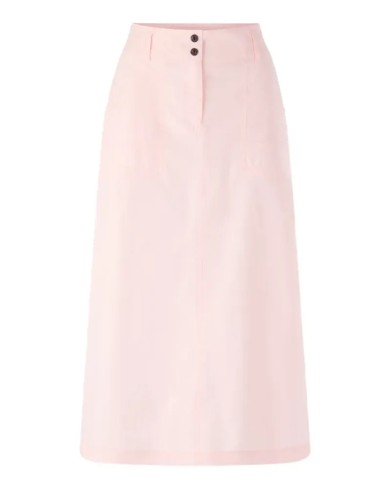 Marc Cain belt-loop midi skirt - Rosa Rosa