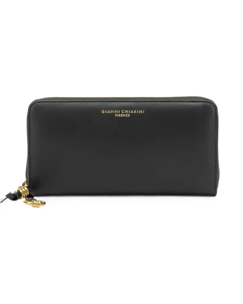 Gianni Chiarini Portemonnaie mit Logo-Print - Schwarz Schwarz
