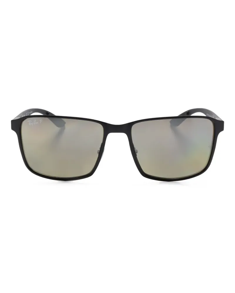 Ray Ban Chromance Sonnenbrille - Schwarz Schwarz