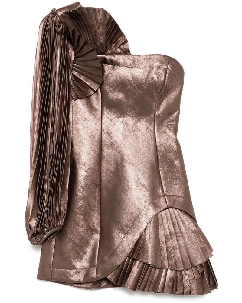 Acler Dartmoor Minikleid - Metallic Metallic
