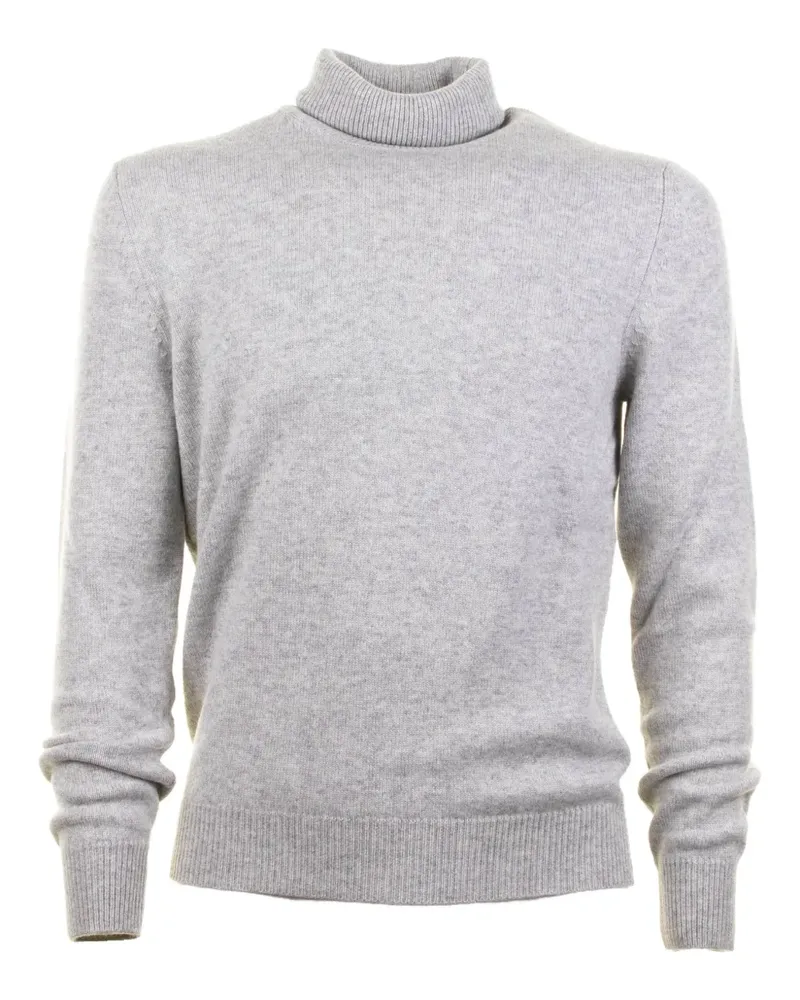 Malo Pullover mit Rollkragen - Grau Grau