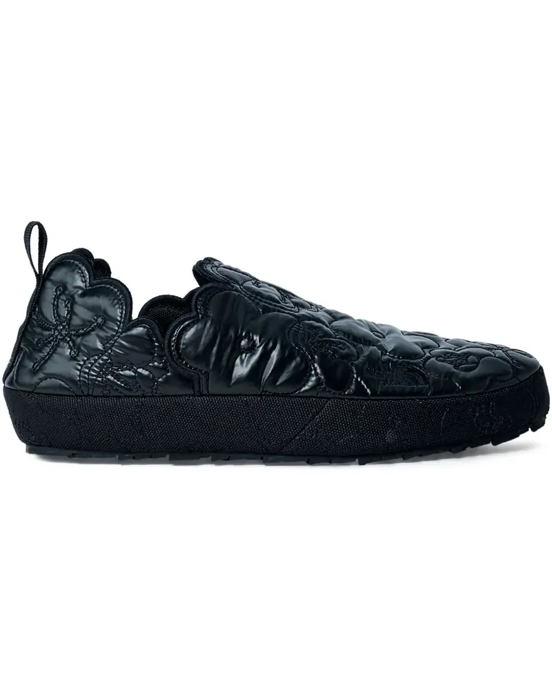 The North Face x Cecilie Bahnsen Hailey THERMOBALL™ Traction quilted slip-on sneakers - Schwarz Schwarz