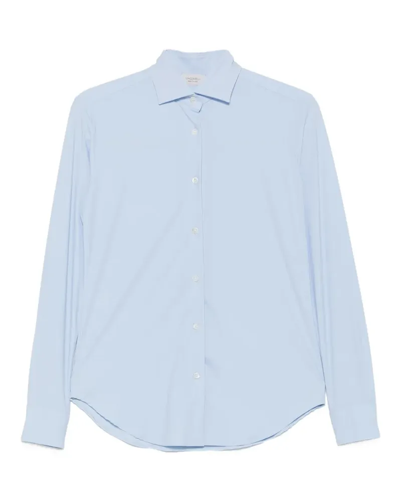 MAZZARELLI long-sleeve button-down shirt - Blau Blau