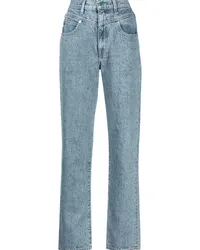 SLVRLAKE Ausgeblichene Slim-Fit-Jeans Blau