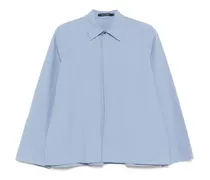 Breton Hemd mit Glockenärmeln - Blau