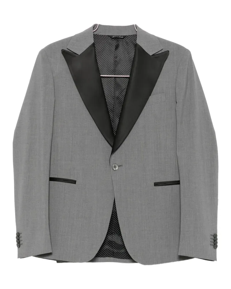 Brian Dales peak-lapel single-breasted suit - Grau Grau