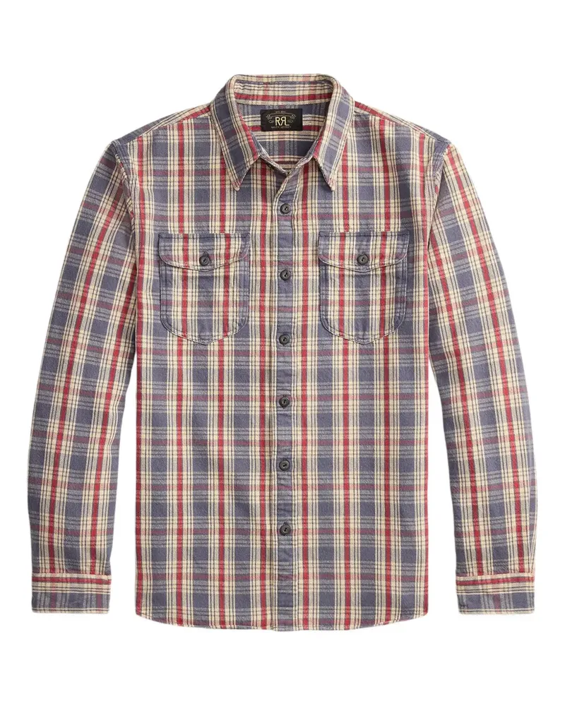 Ralph Lauren Kariertes Hemd - Blau Blau