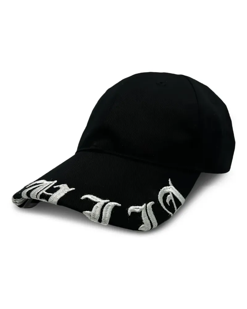 Haculla Bestickte Baseballkappe - Schwarz Schwarz