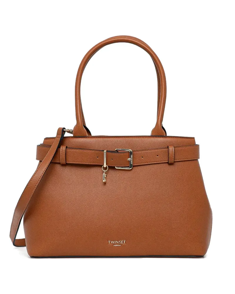 Twin-Set Voyager Tote Bag - Braun Braun