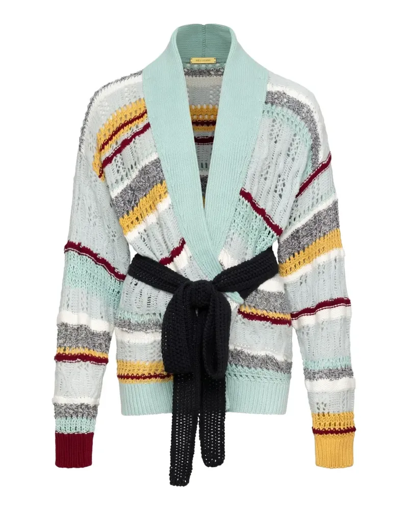 Hellessy Dax Cardigan mit Gürtel - Blau Blau