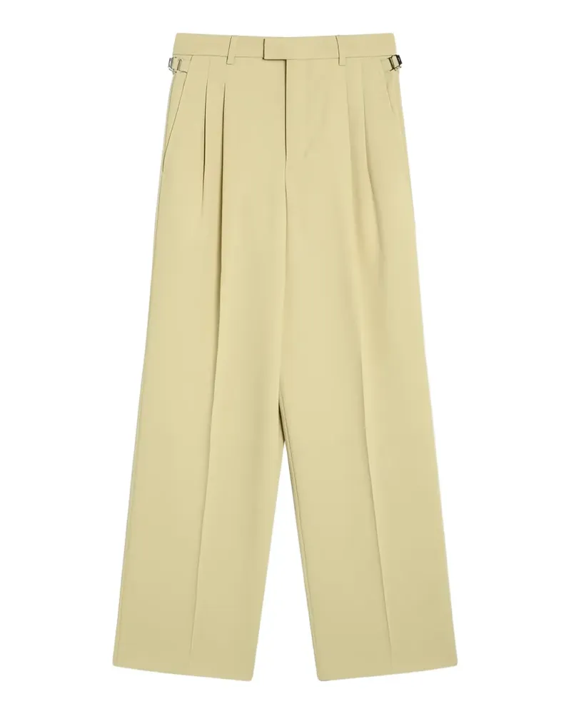 AMI Paris Tapered-Hose mit Bundfalten - Nude Nude