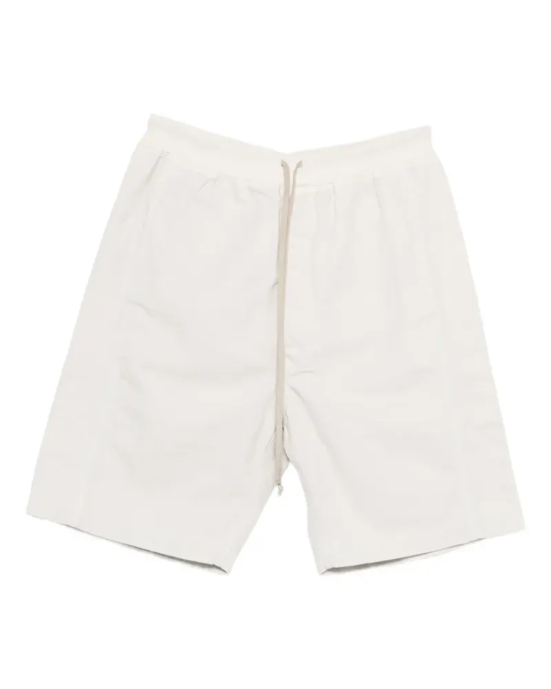 DRKSHDW by Rick Owens Wide Pusher elastic-waist bermuda shorts - Nude Nude