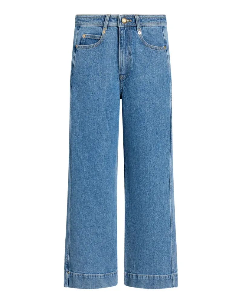 Cinq à Sept Betsy Wide-Leg-Jeans - Blau Blau
