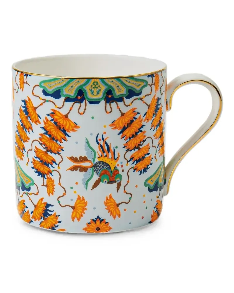 Shanghai Tang Watersky Tasse aus Porzellan - Blau Blau