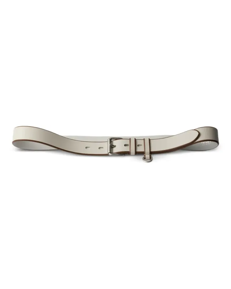 Prada leather belt - Nude Nude