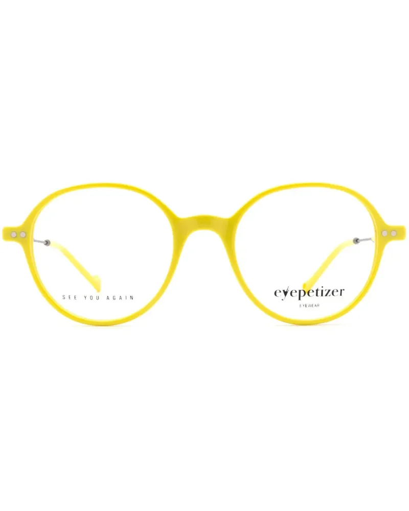 Eyepetizer Six Brille mit rundem Gestell - Gelb Gelb