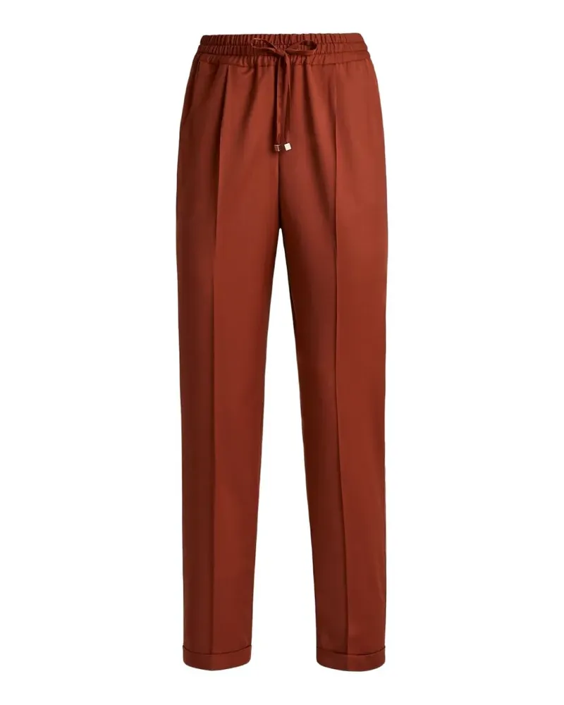 Kiton Jogginghose mit Kordelzug - Rot Rot
