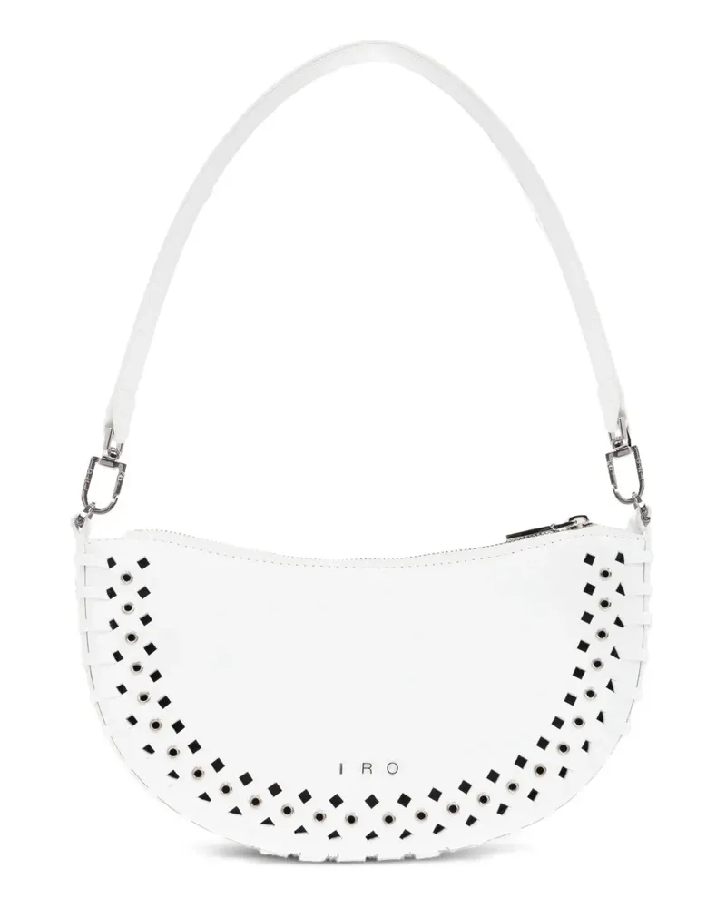 IRO Iri Arc O Schultertasche - Weiß Weiß