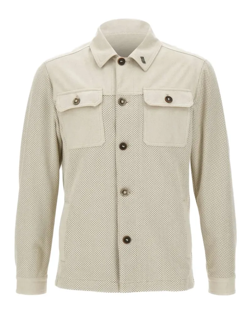 BOB Morgan overshirt - Nude Nude