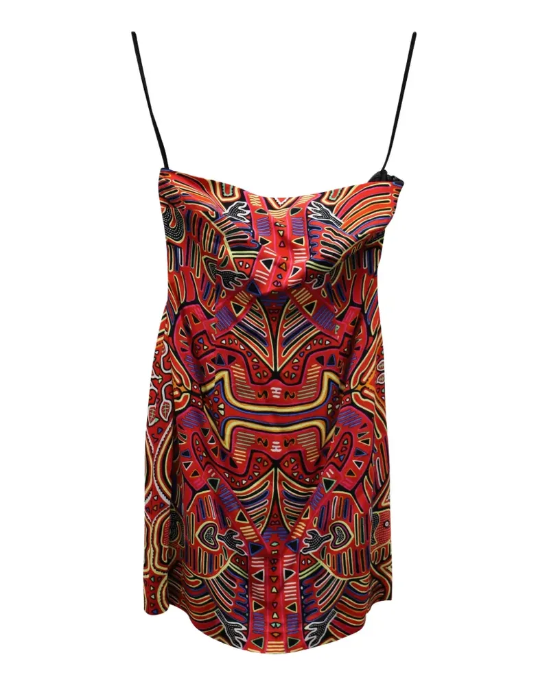 Mara Hoffman Minikleid mit Print - Rot Rot