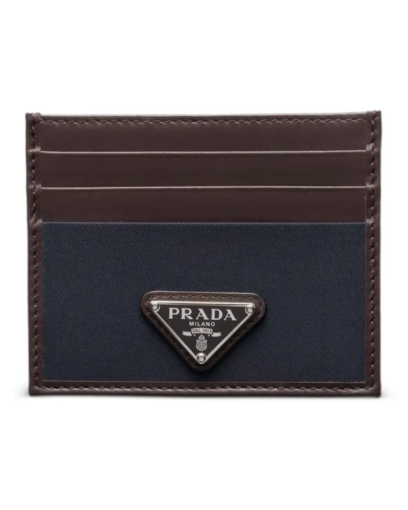 Prada Peedrock Re-Nylon Kartenetui - Braun Braun