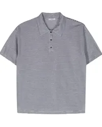 Peserico Gestreiftes Poloshirt Blau