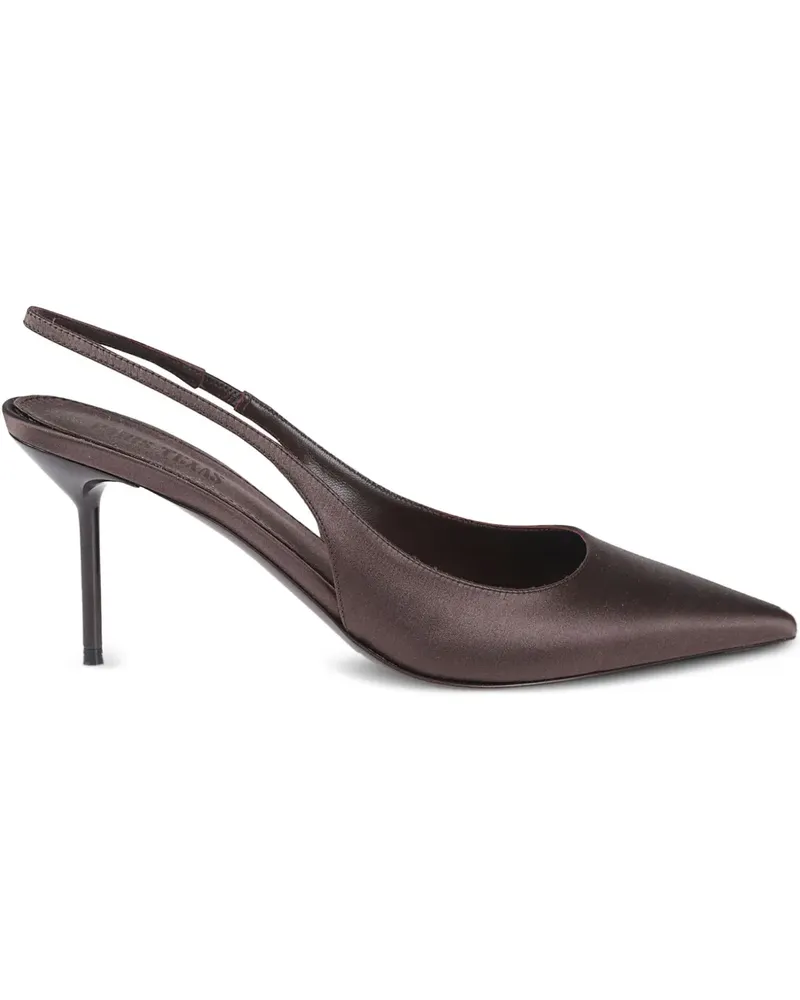 Paris Texas Slingback-Pumps mit Absatz 70mm - Braun Braun