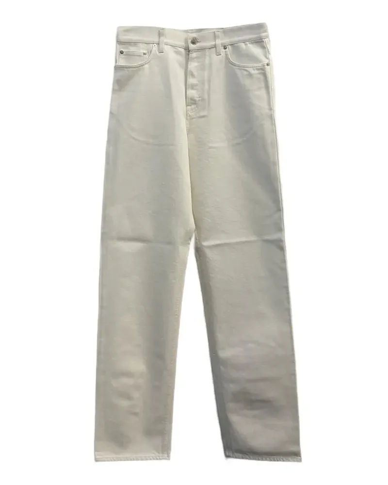 Gucci Gerade Jeans - Weiß Weiß