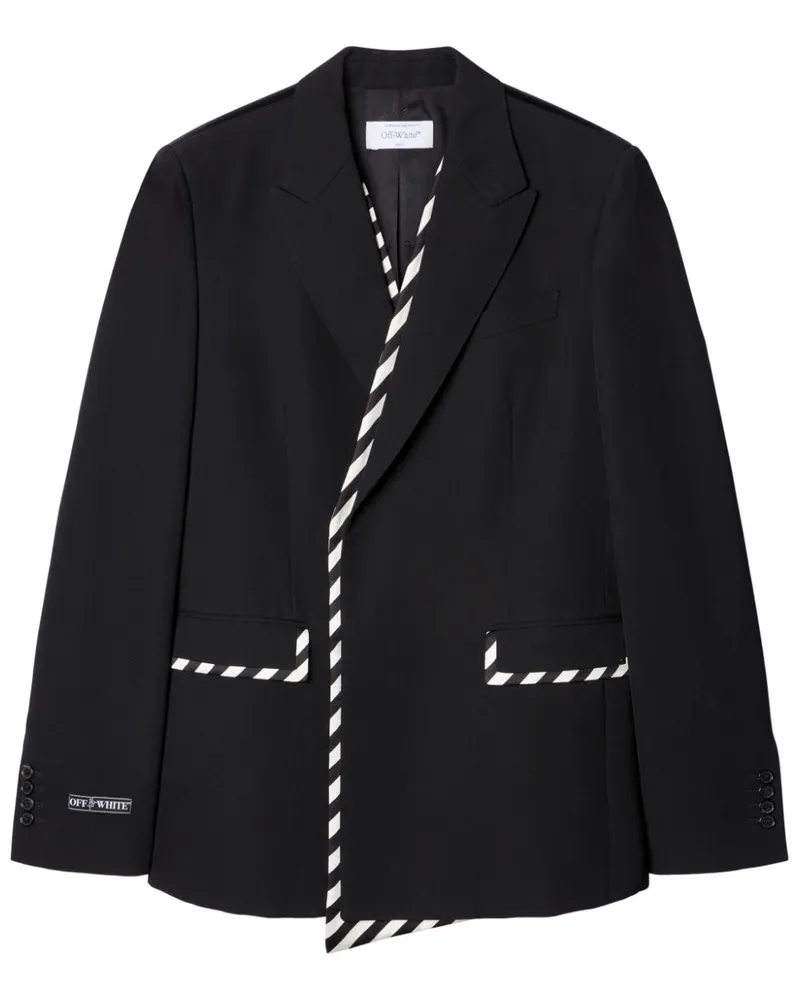 OFF-WHITE Origami Blazer - Schwarz Schwarz