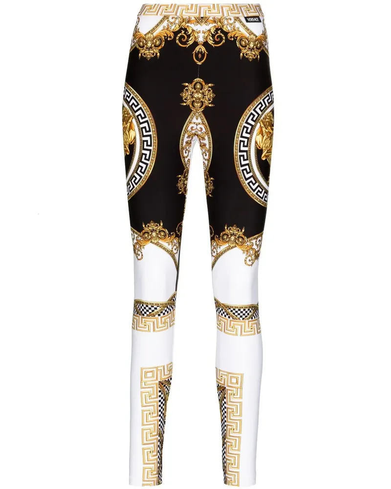 Versace La Coupe Des Dieux Leggings - Schwarz Schwarz