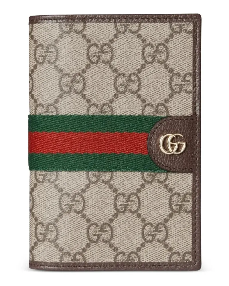 Gucci Ophidia card holder - Nude Nude