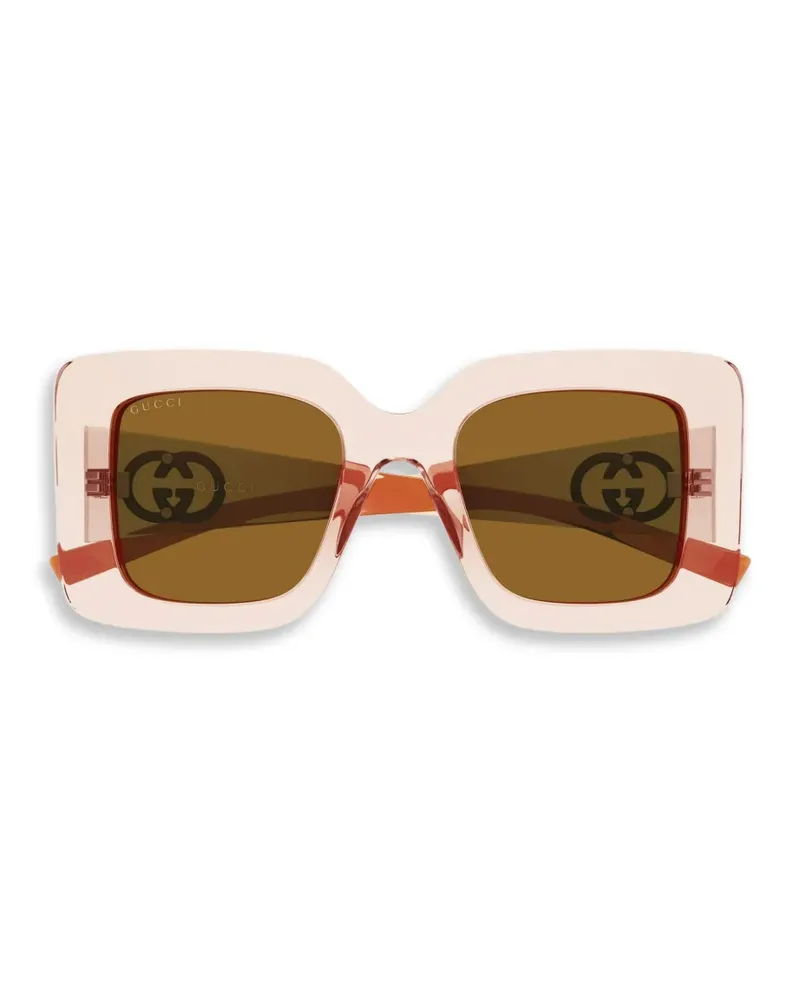 Gucci square-frame sunglasses - Rosa Rosa