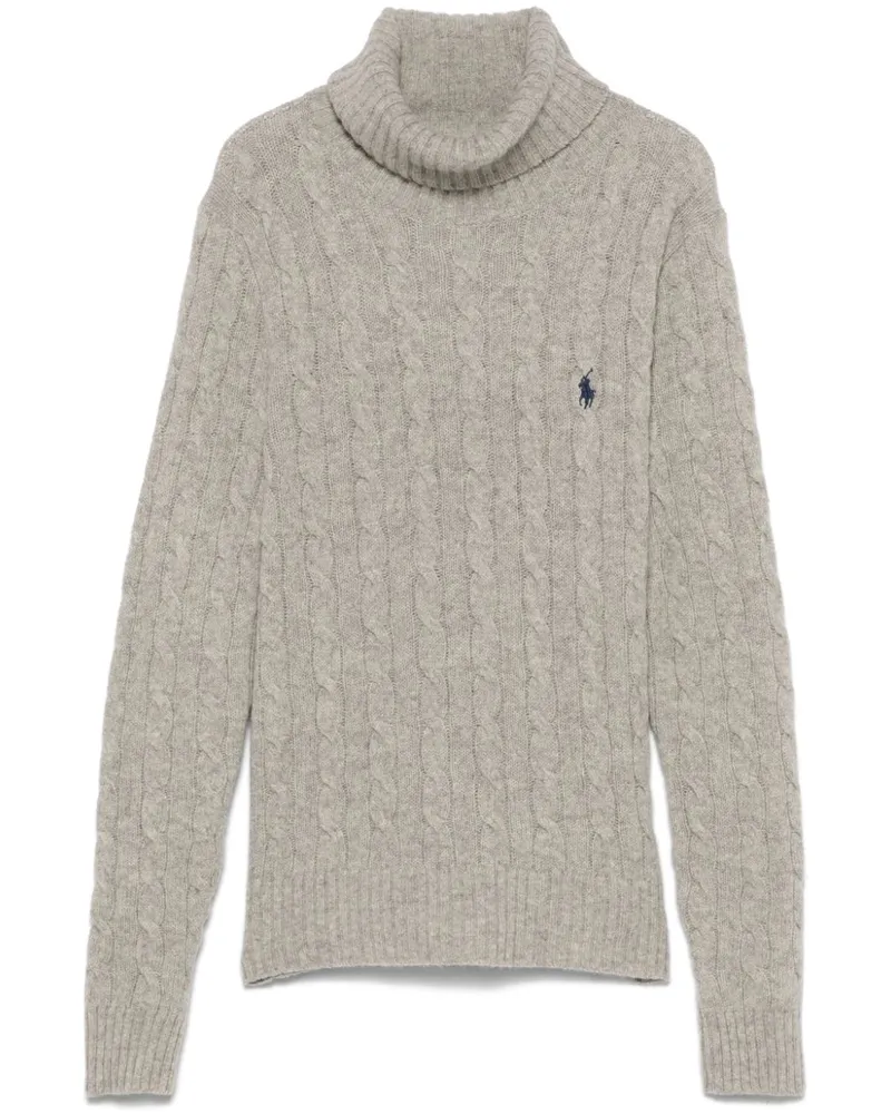 Ralph Lauren Pullover mit Zopfmuster - Grau Grau