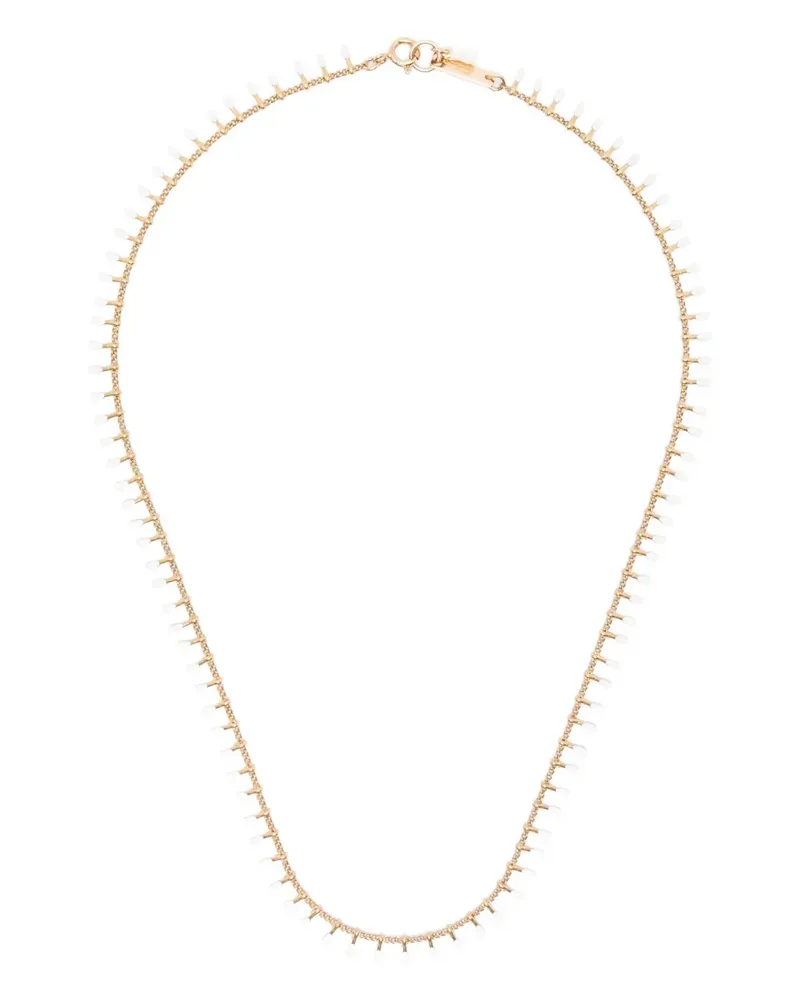 Isabel Marant drop chain necklace - Gold Gold