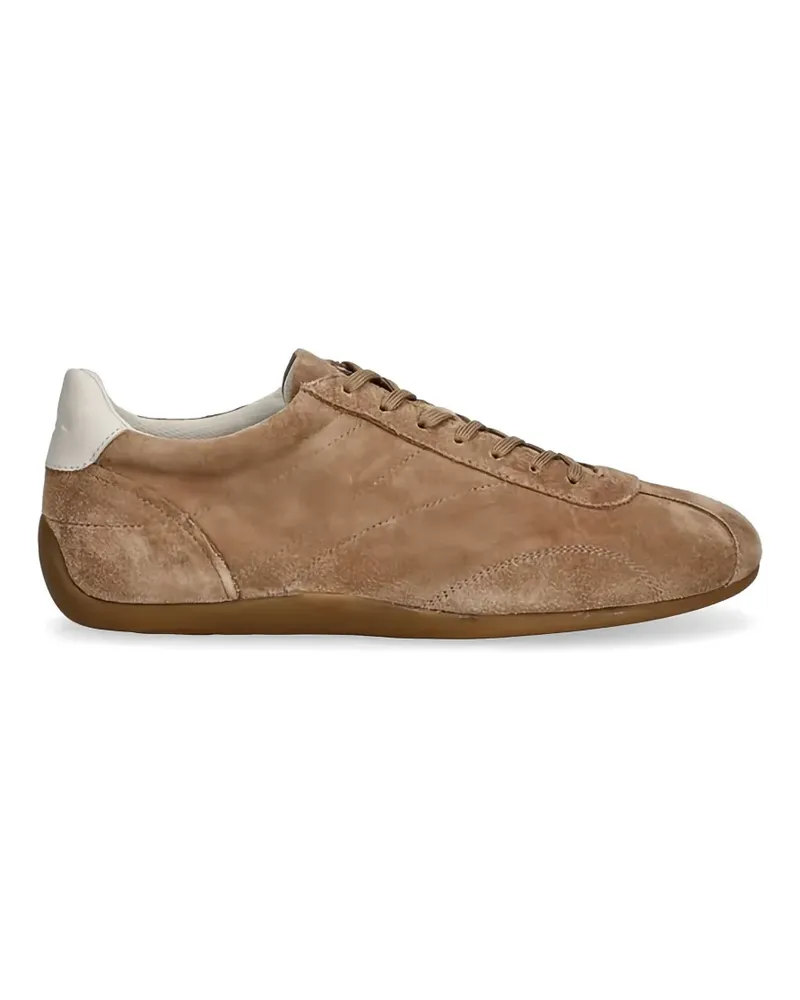 Vagabond lace-up suede sneakers - Braun Braun