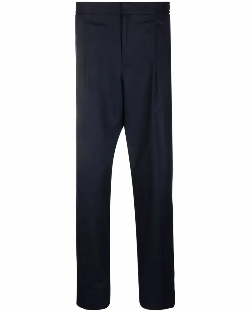 Officine Generale Hose mit schmalem Schnitt - Blau Blau